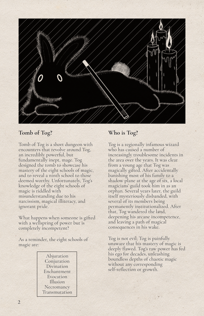 Tomb of Tog - Physical Copy